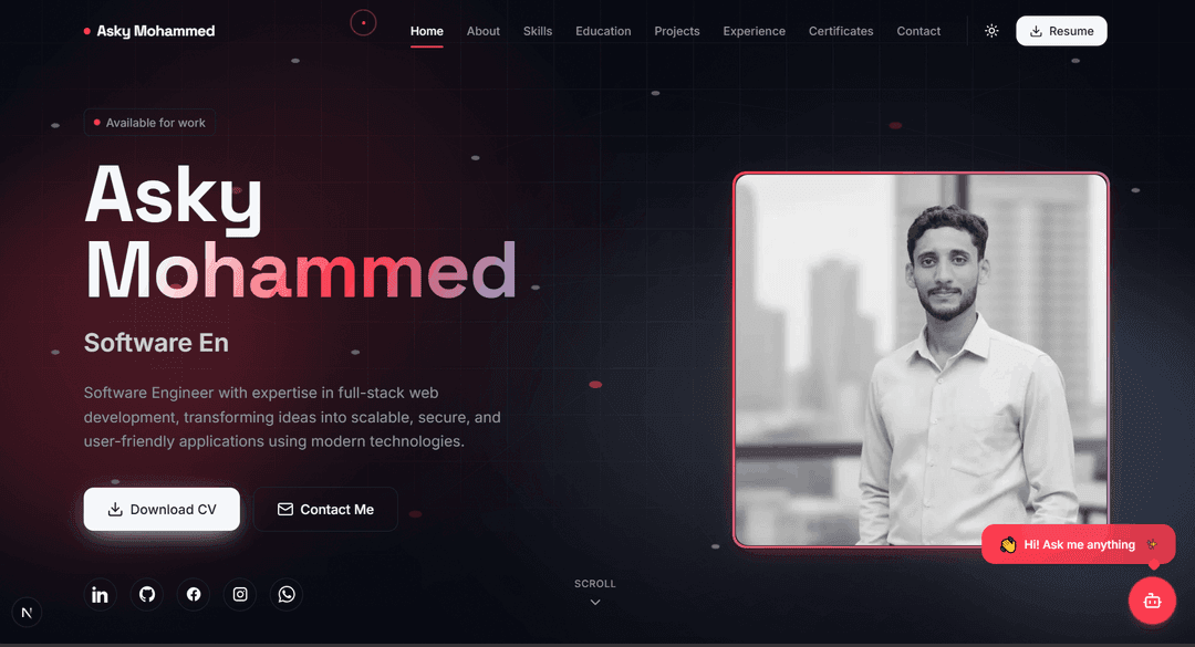 Asky Mohammed Portfolio