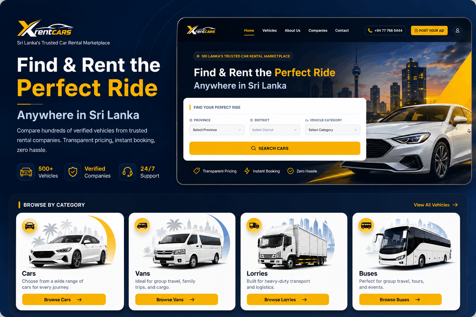 XrentCars.lk